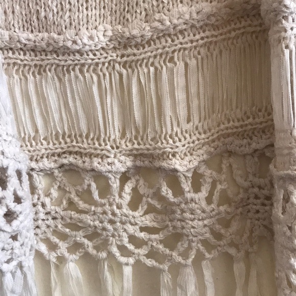 🕊Cream knit cardigan - Picture 2 of 4